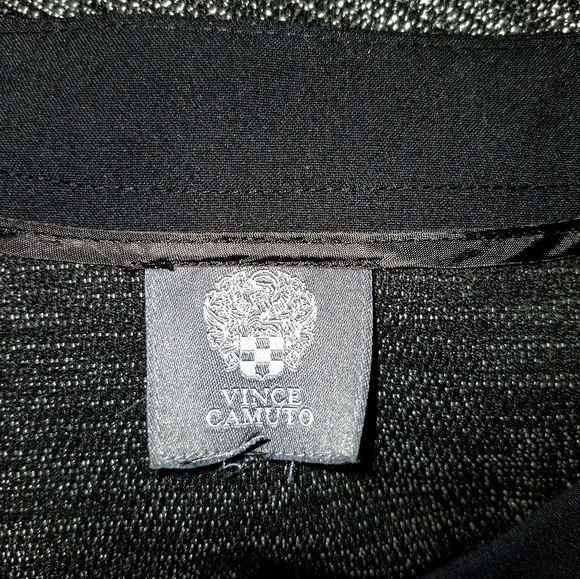 Vince Camuto Grey Black Tweed Blazer Jacket - Picture 6 of 6